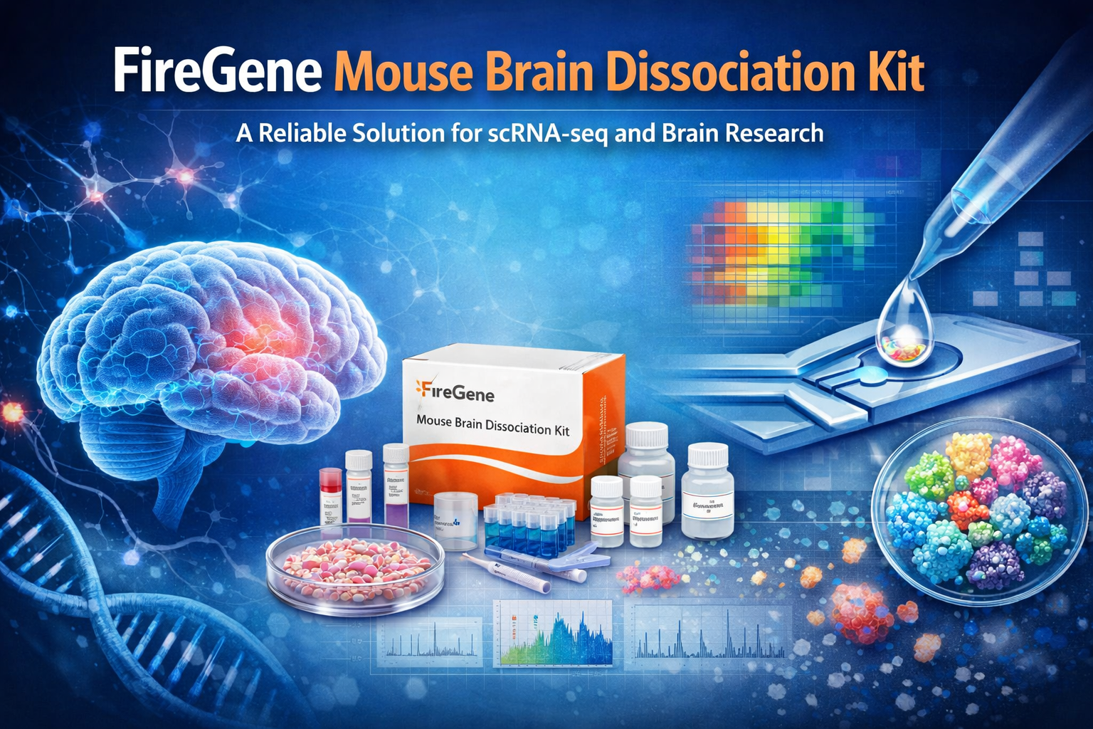 FireGene Mouse Brain Dissociation Kit: A Reliable Solution for scRNA-seq and Brain Research