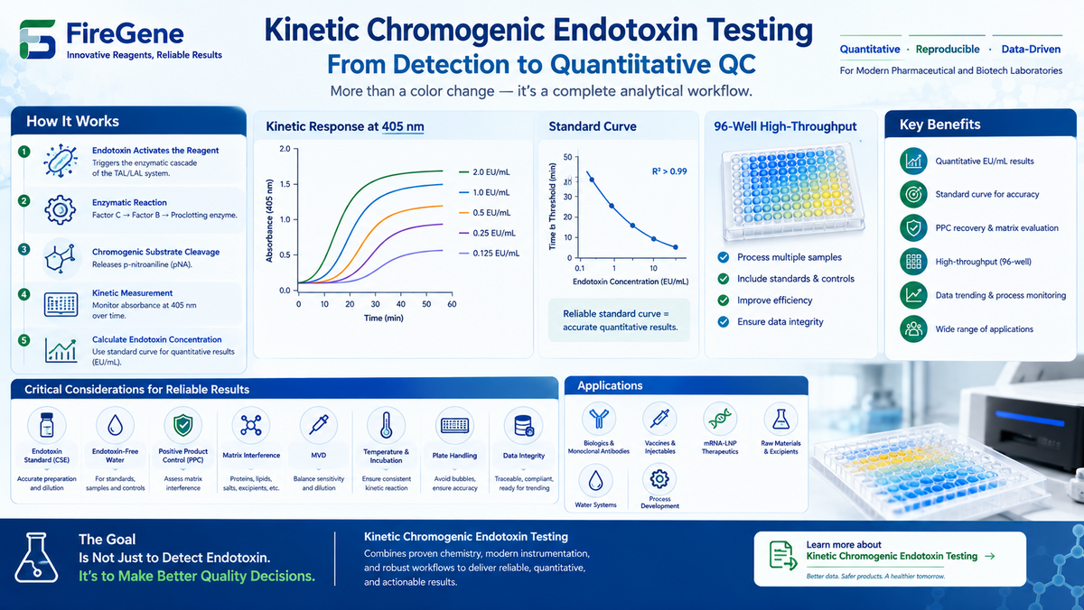Kinetic Chromogenic Endotoxin Testing: Principles, Workflow, Standard Curves, PPC, and Best Practices