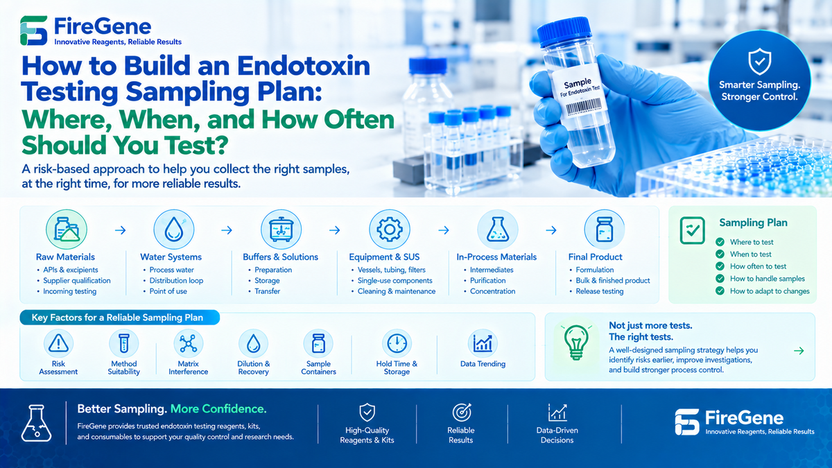 How to Build an Endotoxin Testing Sampling Plan: Where, When, and How Often Should You Test?