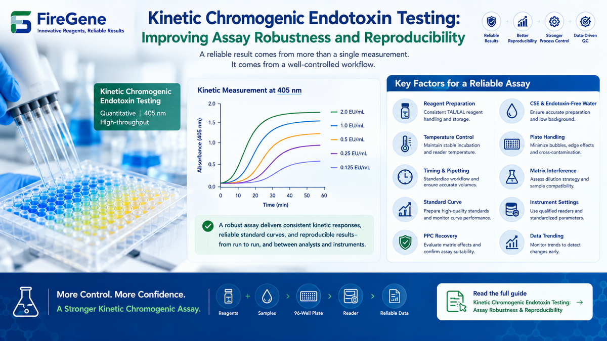 Kinetic Chromogenic Endotoxin Testing: How to Improve Assay Robustness, Reproducibility, and Method Reliability