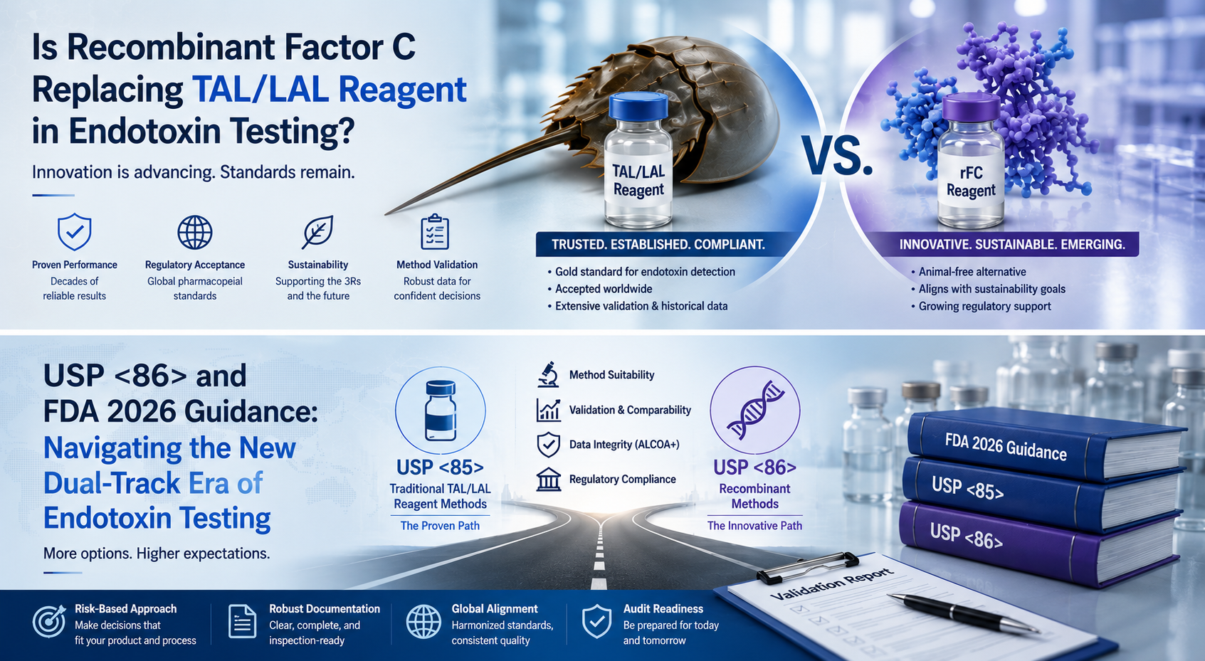 USP <86> and FDA 2026 Guidance: Navigating the New Dual-Track Era of Endotoxin Testing