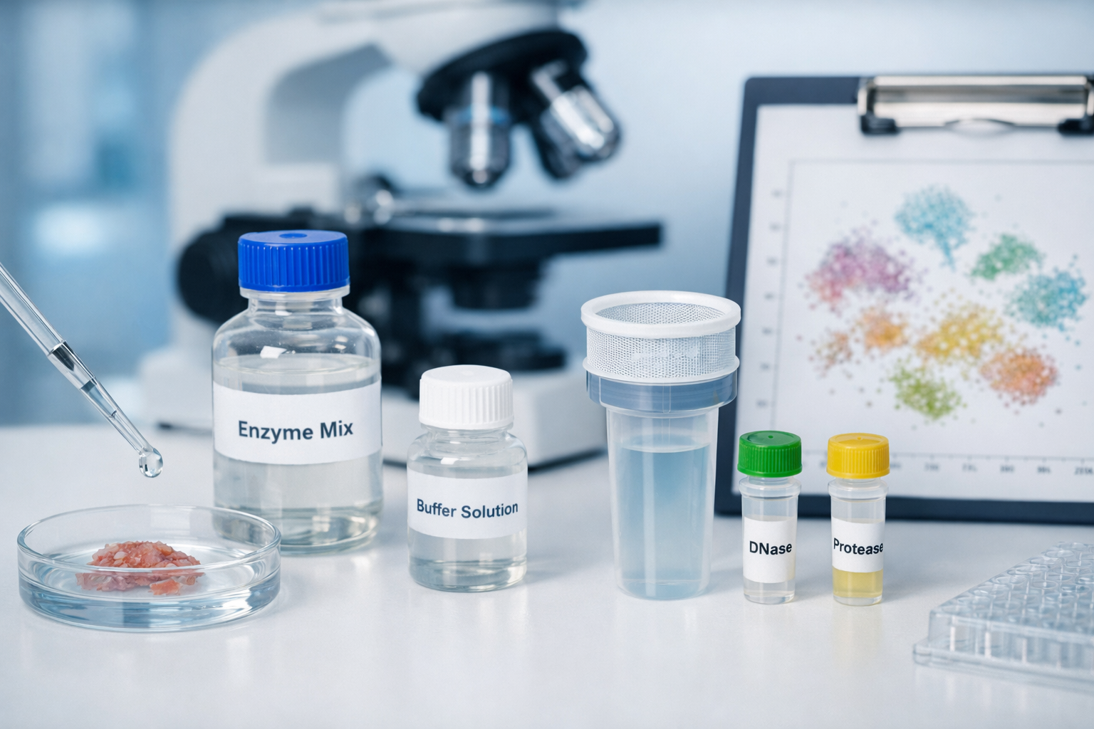 Choosing the Right Kidney Dissociation Kit for Single-Cell Research