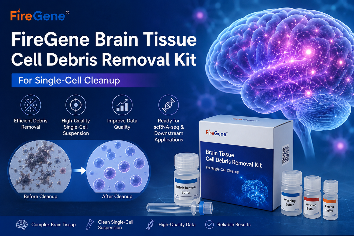 FireGene Brain Tissue Cell Debris Removal Kit: Improving Single-Cell Sample Quality