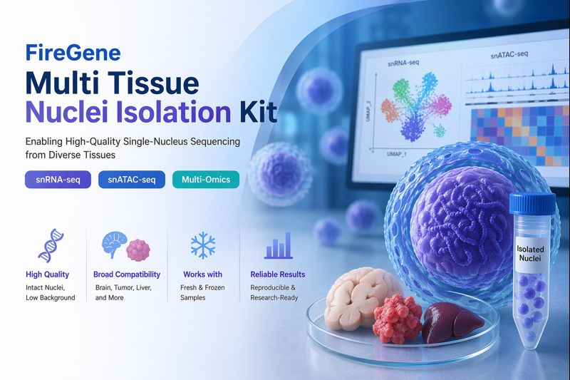 FireGene Multi Tissue Nuclei Isolation Kit: Enabling High-Quality Single-Cell Sequencing from Diverse Tissues