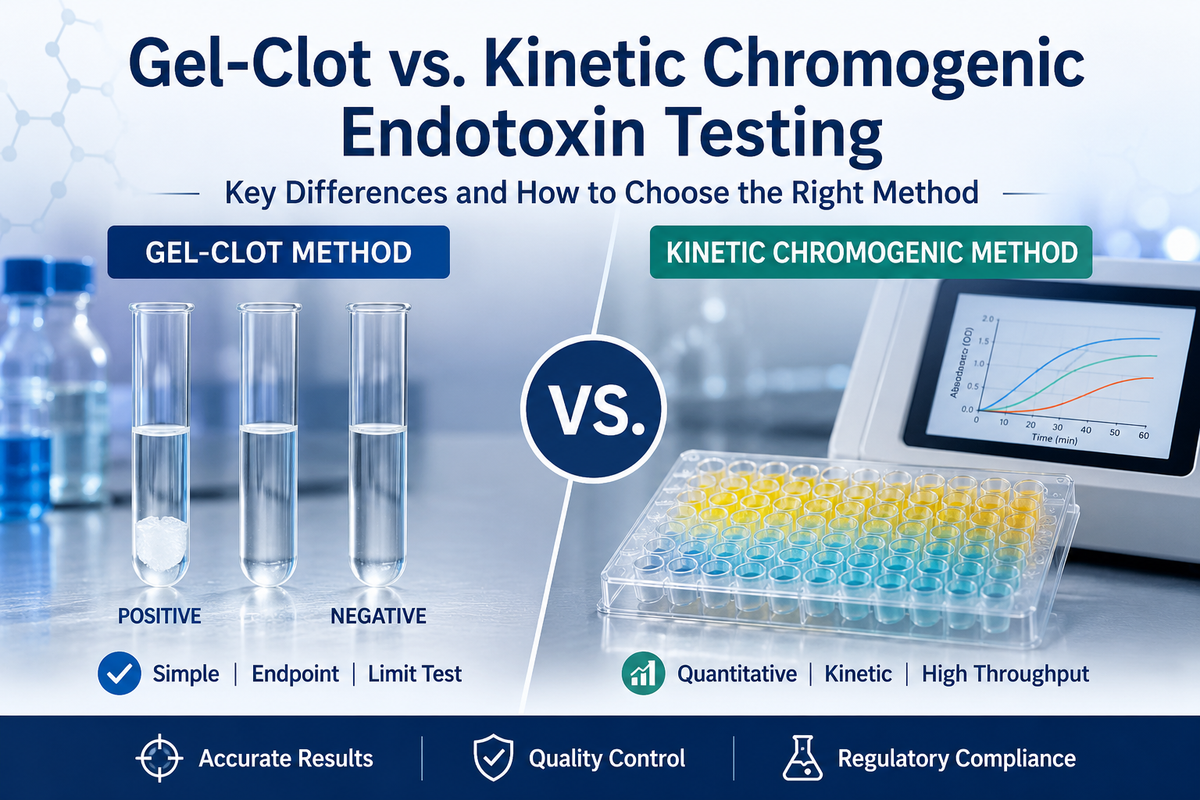 Gel-Clot vs. Kinetic Chromogenic Endotoxin Testing: Which Method Is Right for Your Laboratory?
