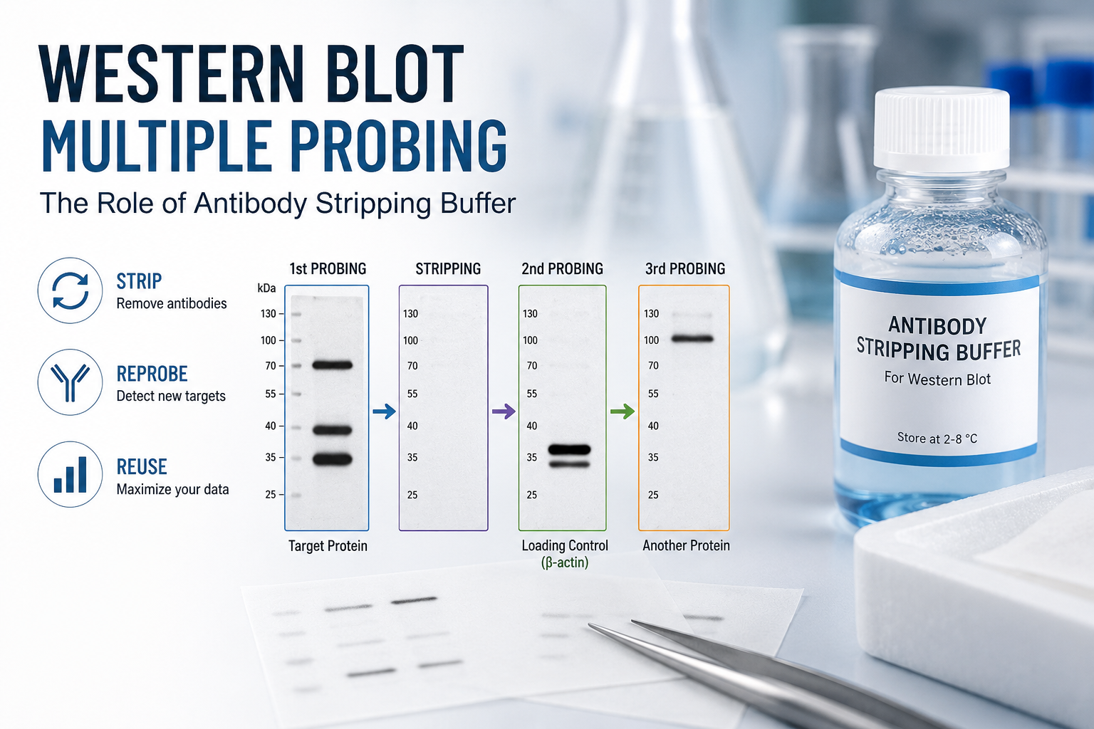 How to Perform Multiple Probing in Western Blot: A Practical Guide to Antibody Stripping Buffer