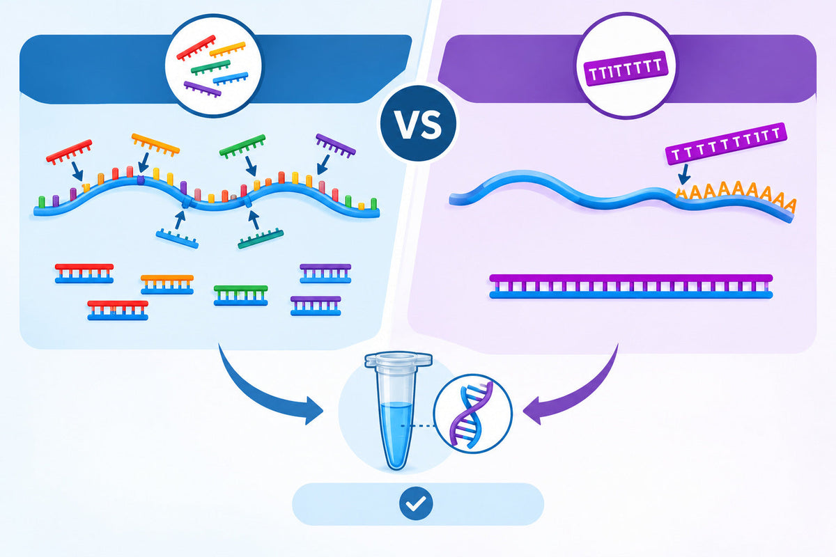 Random primers vs oligo dT