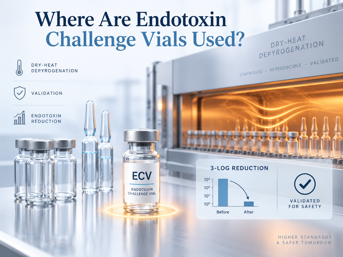 Where Are Endotoxin Challenge Vials Used? Applications of ECVs in Depyrogenation Validation