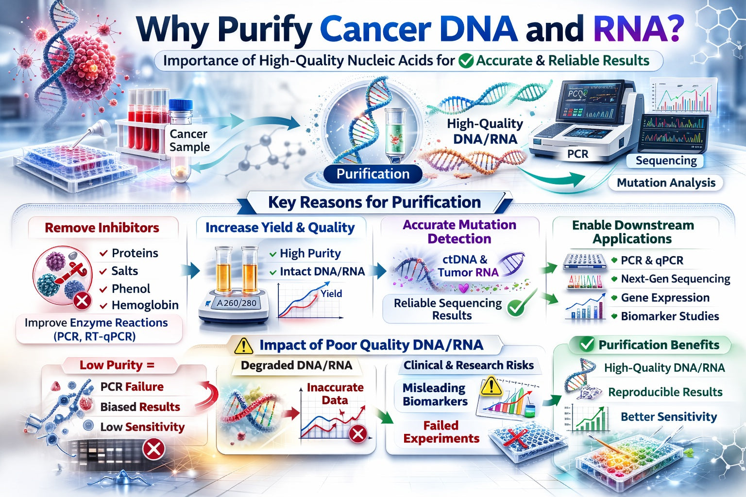 DNA and RNA purification