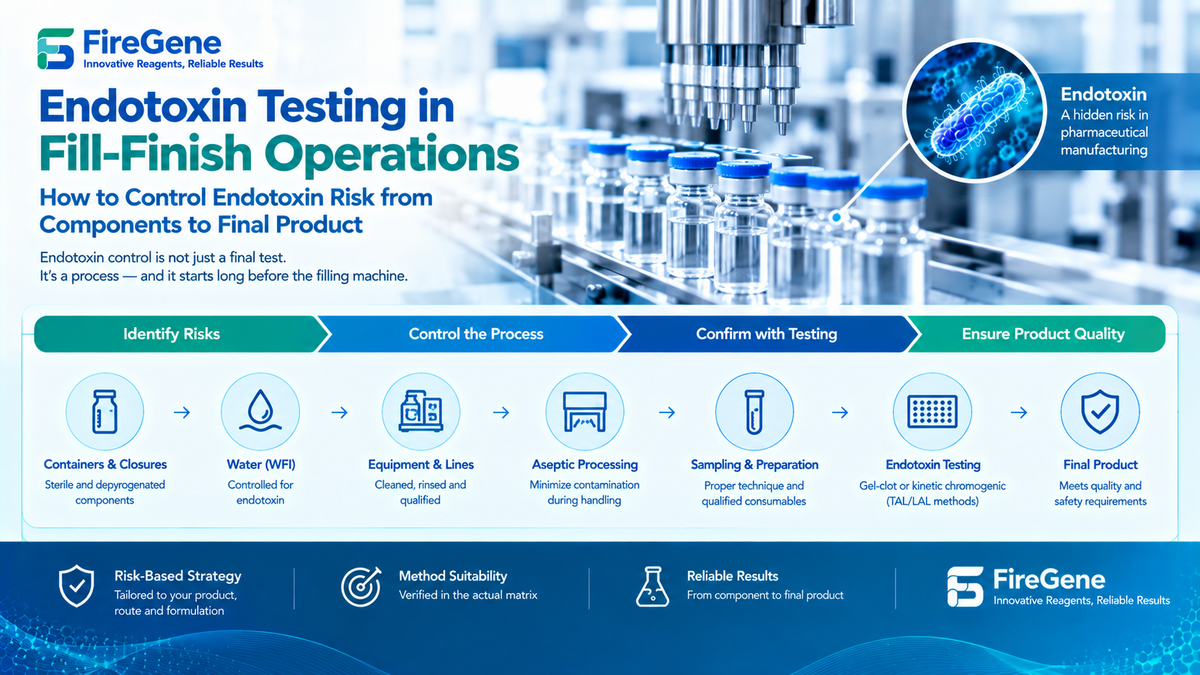 Endotoxin Testing in Fill-Finish Operations: How to Control Endotoxin Risk from Components to Final Product