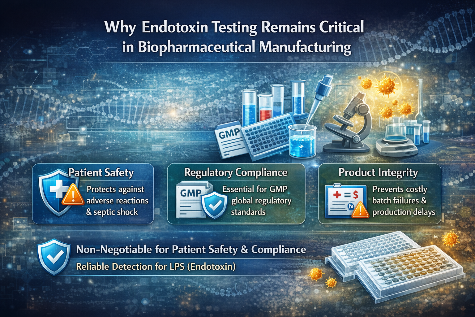 Why Endotoxin Testing Remains Critical in Biopharmaceutical Manufacturing
