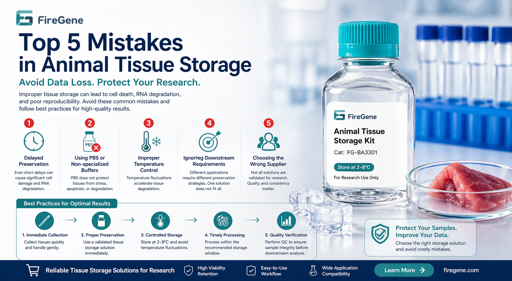 Top 5 Mistakes in Animal Tissue Storage (And How to Avoid Them)