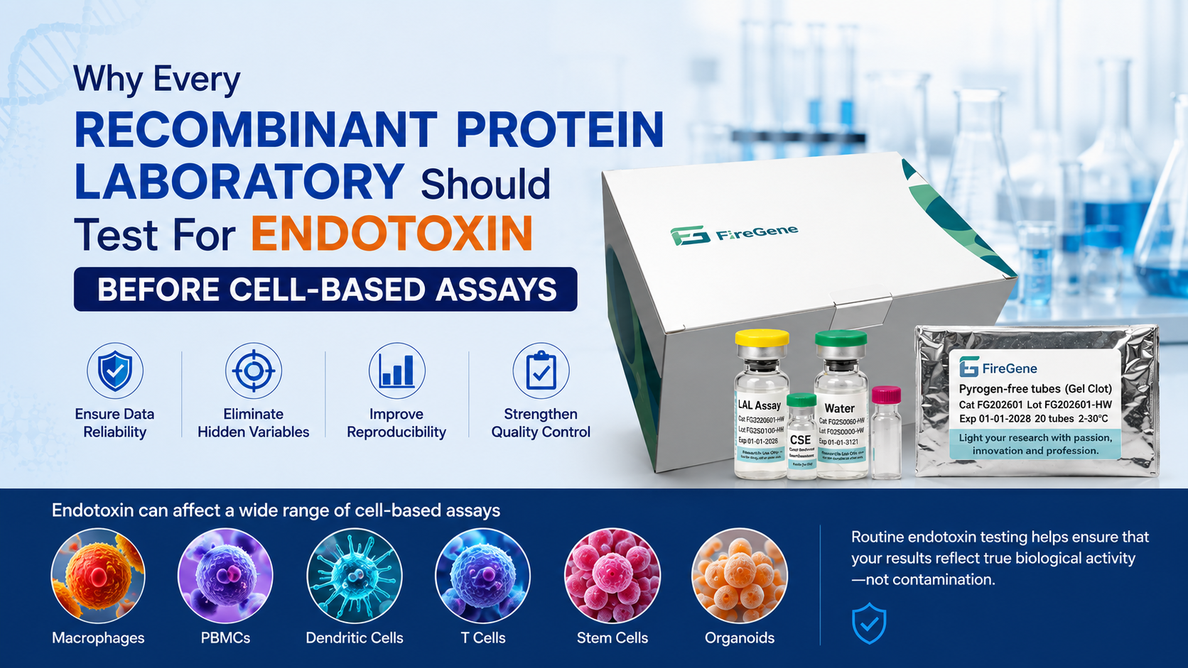 Why Every Recombinant Protein Laboratory Should Test for Endotoxin Before Cell-Based Assays