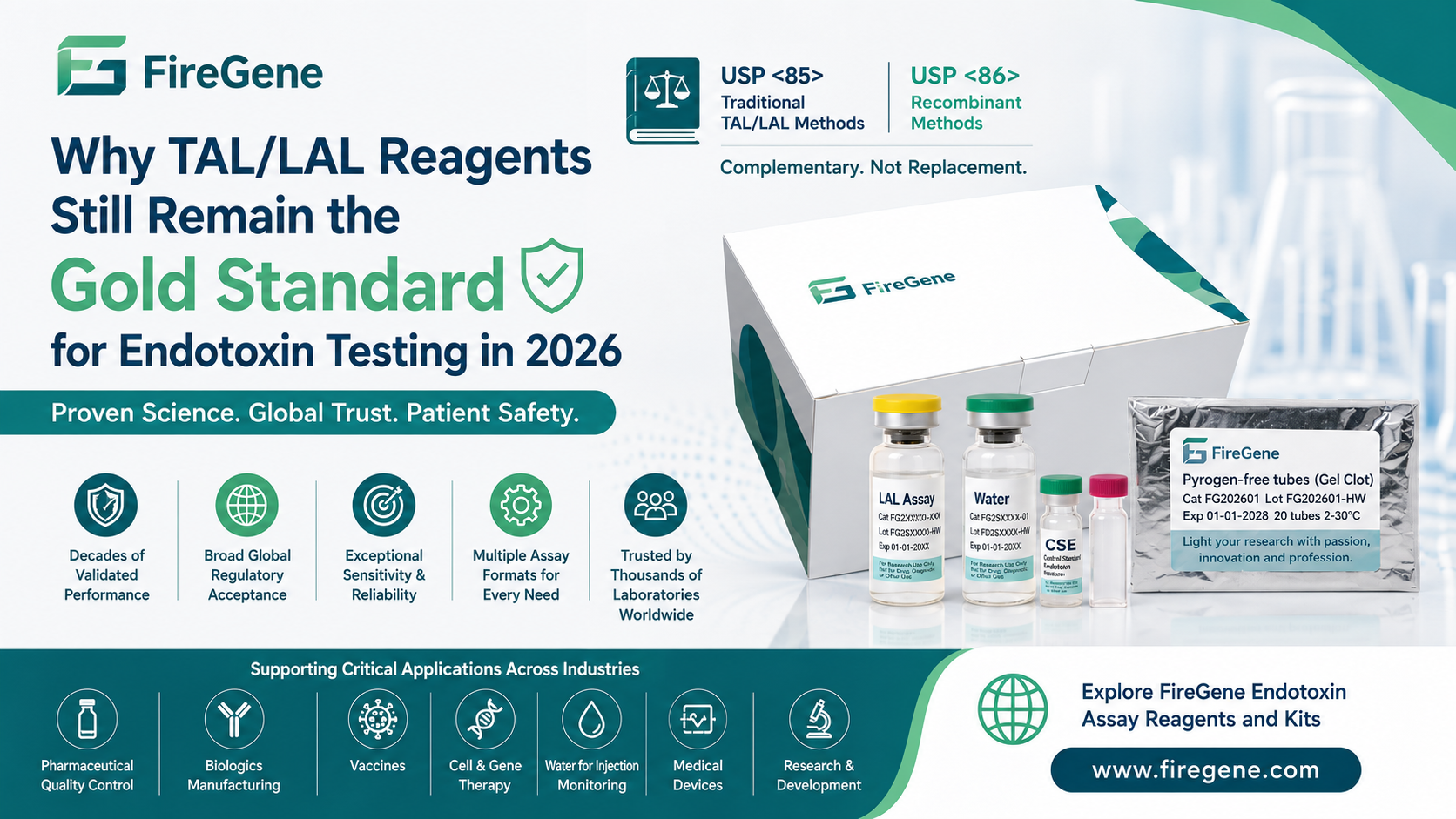 Why TAL/LAL Reagents Still Remain the Gold Standard for Endotoxin Testing in 2026