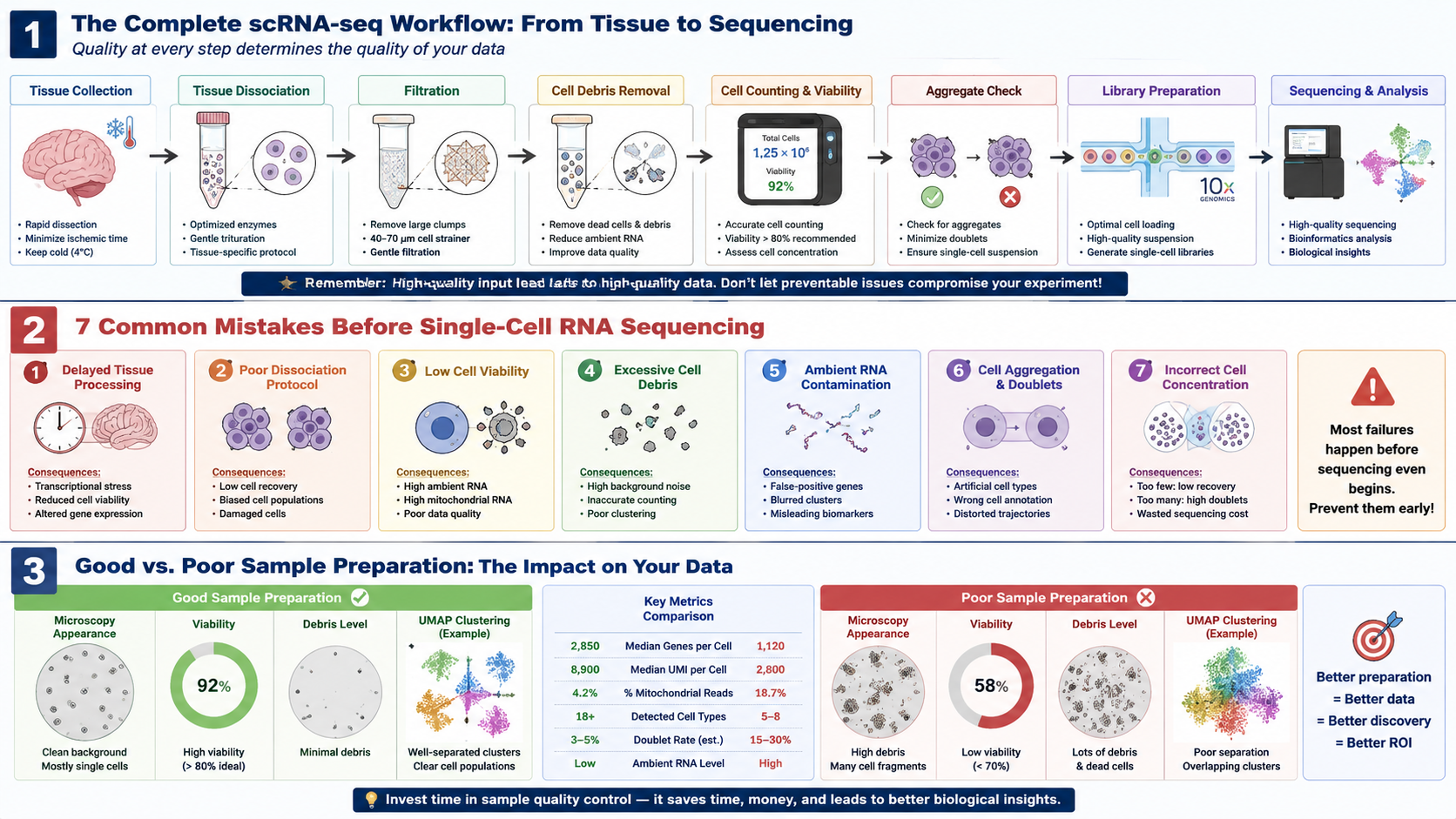 Why Your Single-Cell RNA Sequencing Experiment Failed Before Sequencing Even Started