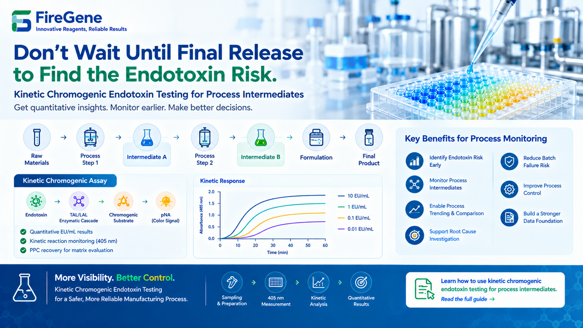 Kinetic Chromogenic Endotoxin Testing for Process Intermediates: How to Monitor Endotoxin Risk Before Final Product Release