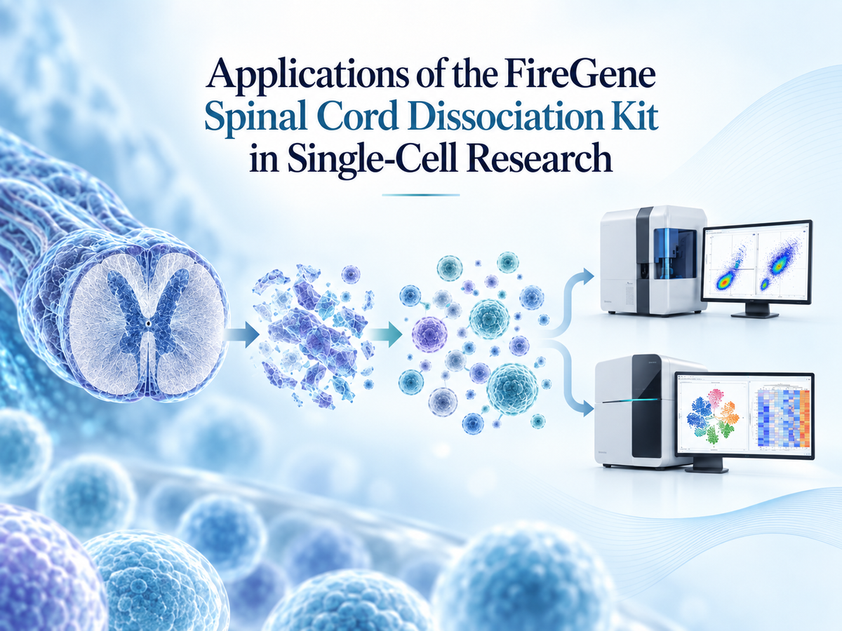 Applications of the FireGene Spinal Cord Dissociation Kit in Single-Cell Research