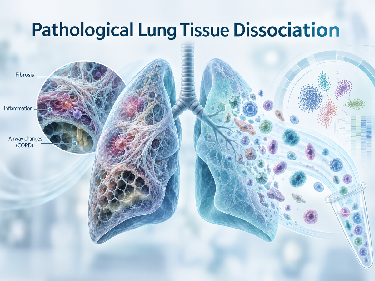 Can the FireGene Lung Dissociation Kit Be Used for Pathological Lung Tissue?