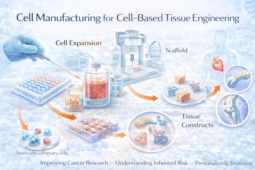 Cell Manufacturing for Cell-Based Tissue Engineering