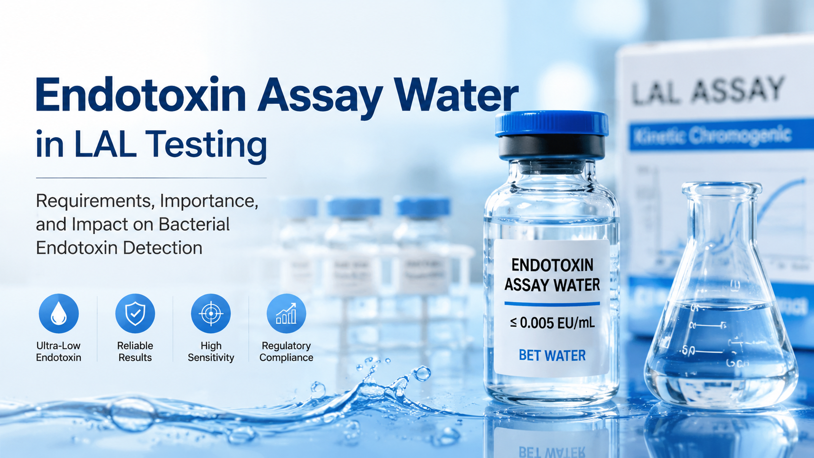 Endotoxin Assay Water in LAL Testing: Requirements, Importance, and Impact on Bacterial Endotoxin Detection