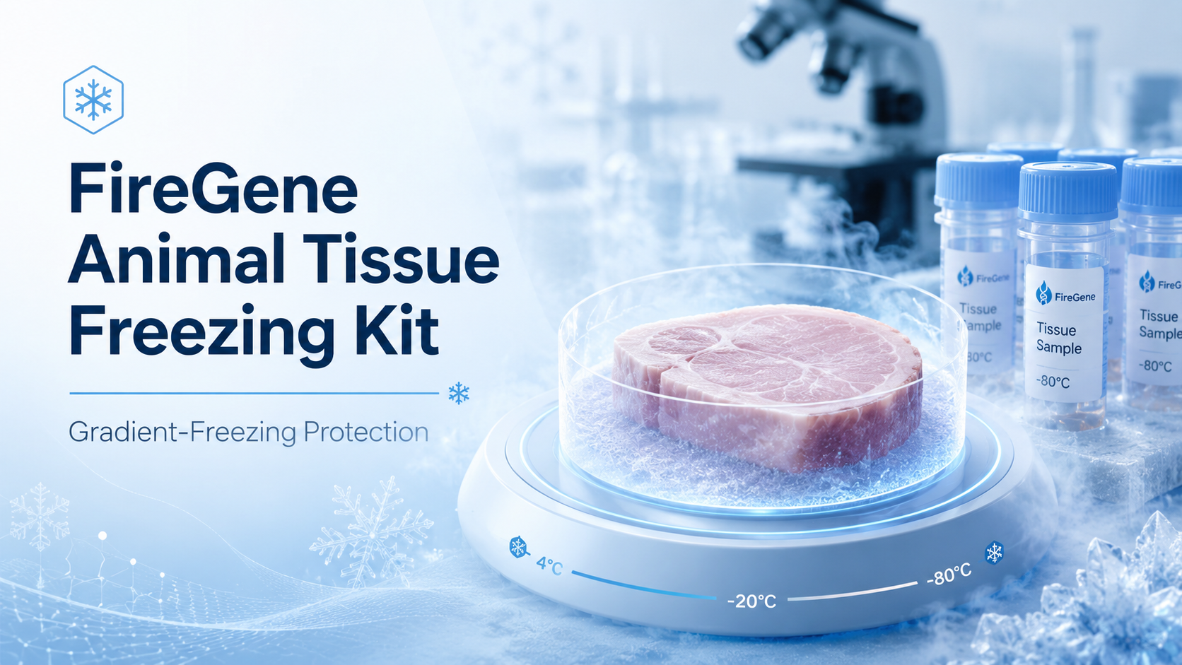 FireGene Animal Tissue Freezing Kit: Gradient-Freezing Protection for Reliable Tissue Preservation