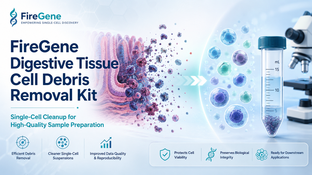 FireGene Digestive Tissue Cell Debris Removal Kit for Single-Cell Clea