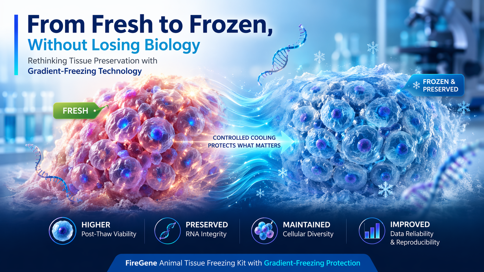 From Fresh to Frozen, Without Losing Biology: Rethinking Tissue Preservation with Gradient-Freezing Technology