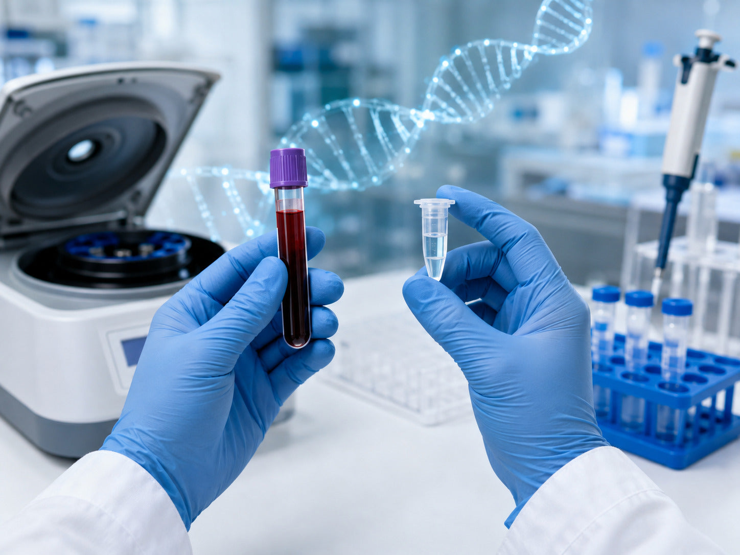 dna extraction from blood samples