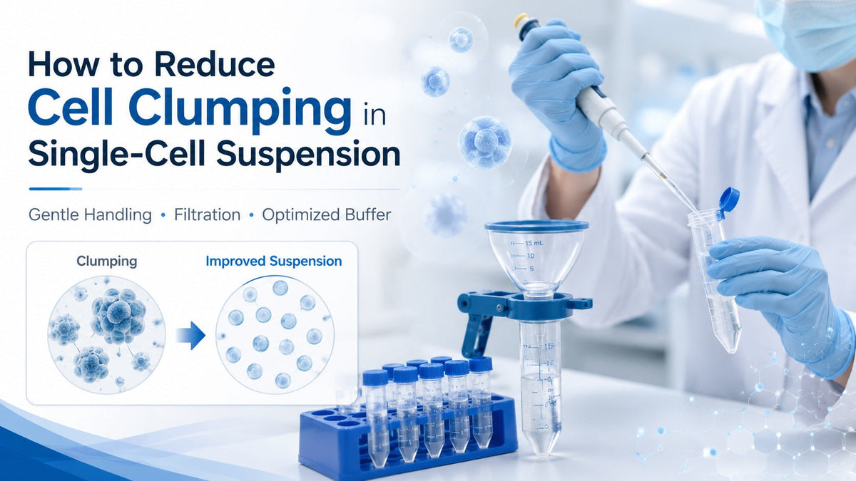 How to Reduce Cell Clumping in Single-Cell Suspension
