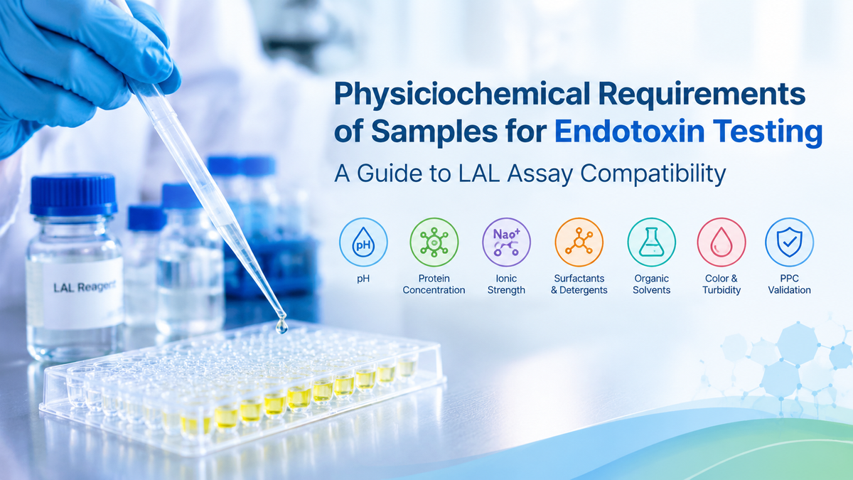 Physicochemical Requirements of Samples for Endotoxin Testing: A Guide to LAL Assay Compatibility