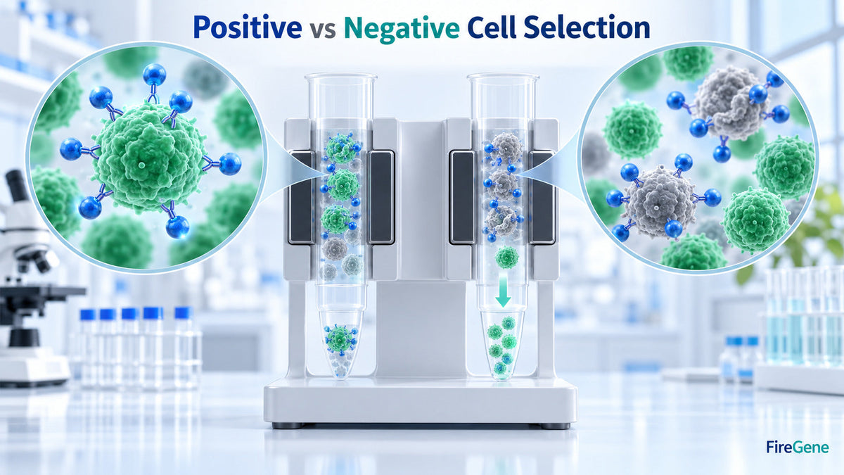 positive vs negative selection