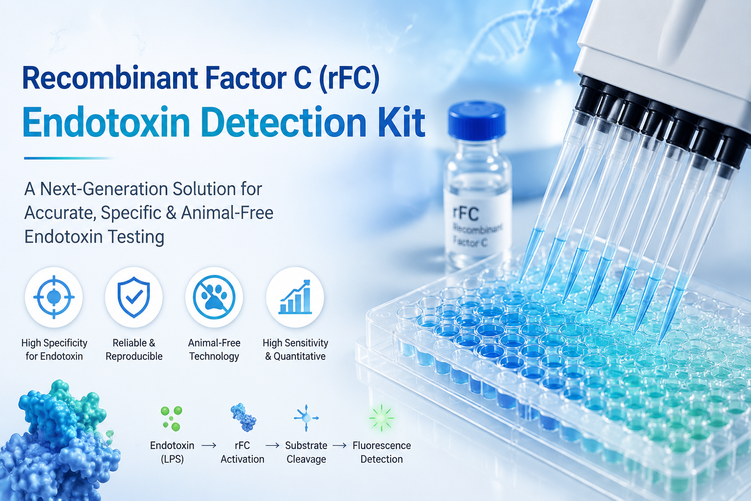 Recombinant Factor C (rFC) Endotoxin Detection Kit: Principle, Advantages, Applications, and Future Trends