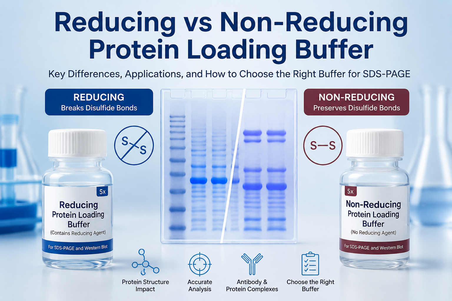 Reducing vs Non-Reducing Protein Loading Buffer: Key Differences, Applications, and How to Choose the Right Buffer for SDS-PAGE