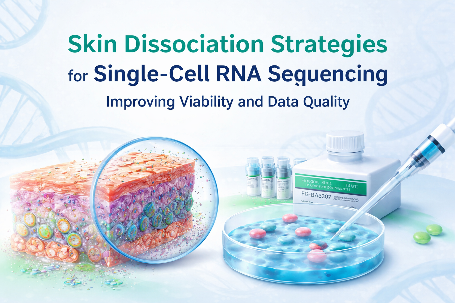 Skin Dissociation Strategies for Single-Cell RNA Sequencing: Improving Viability and Data Quality