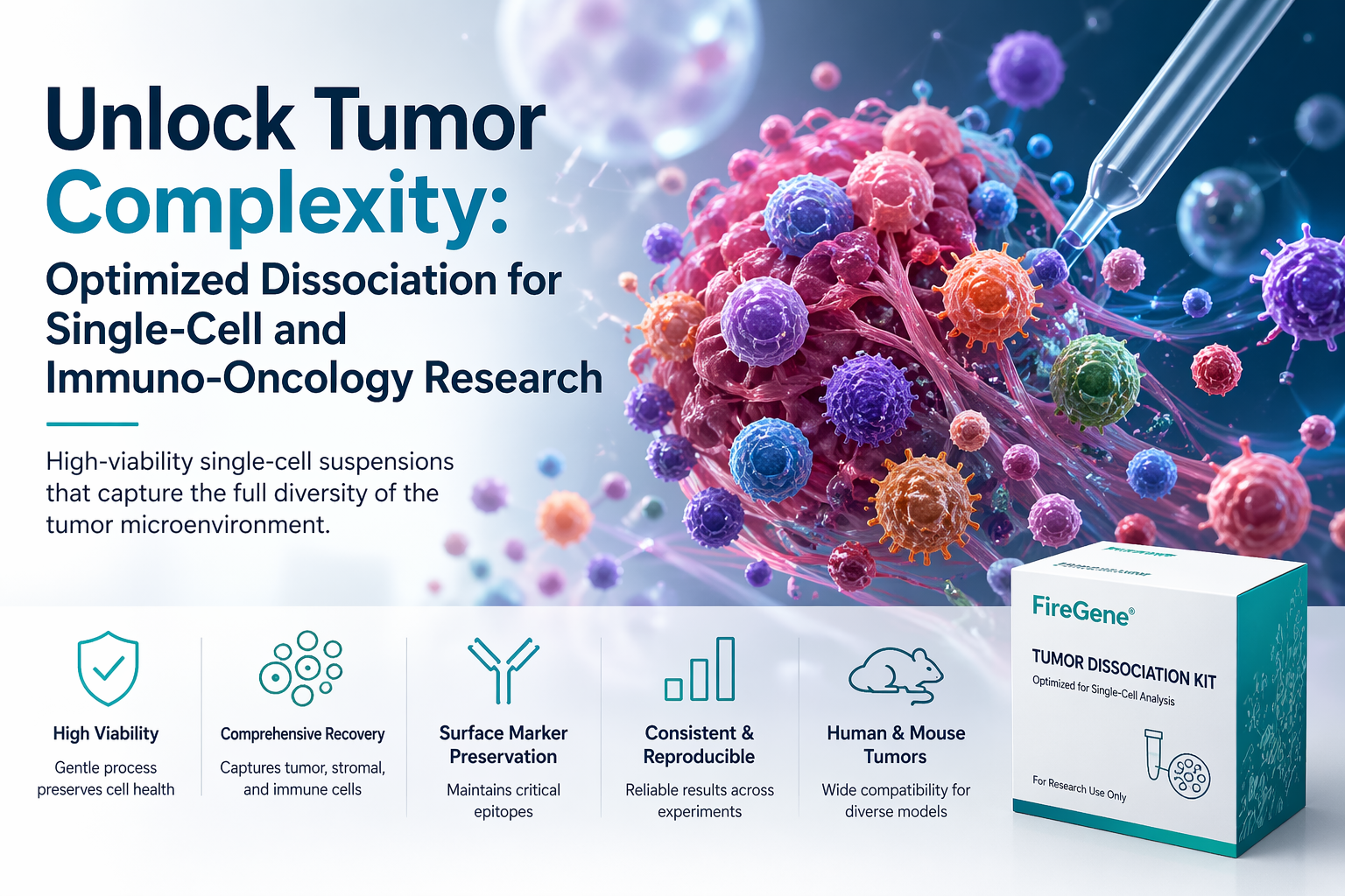 Unlock Tumor Complexity: Optimized Dissociation for Single-Cell and Immuno-Oncology Research