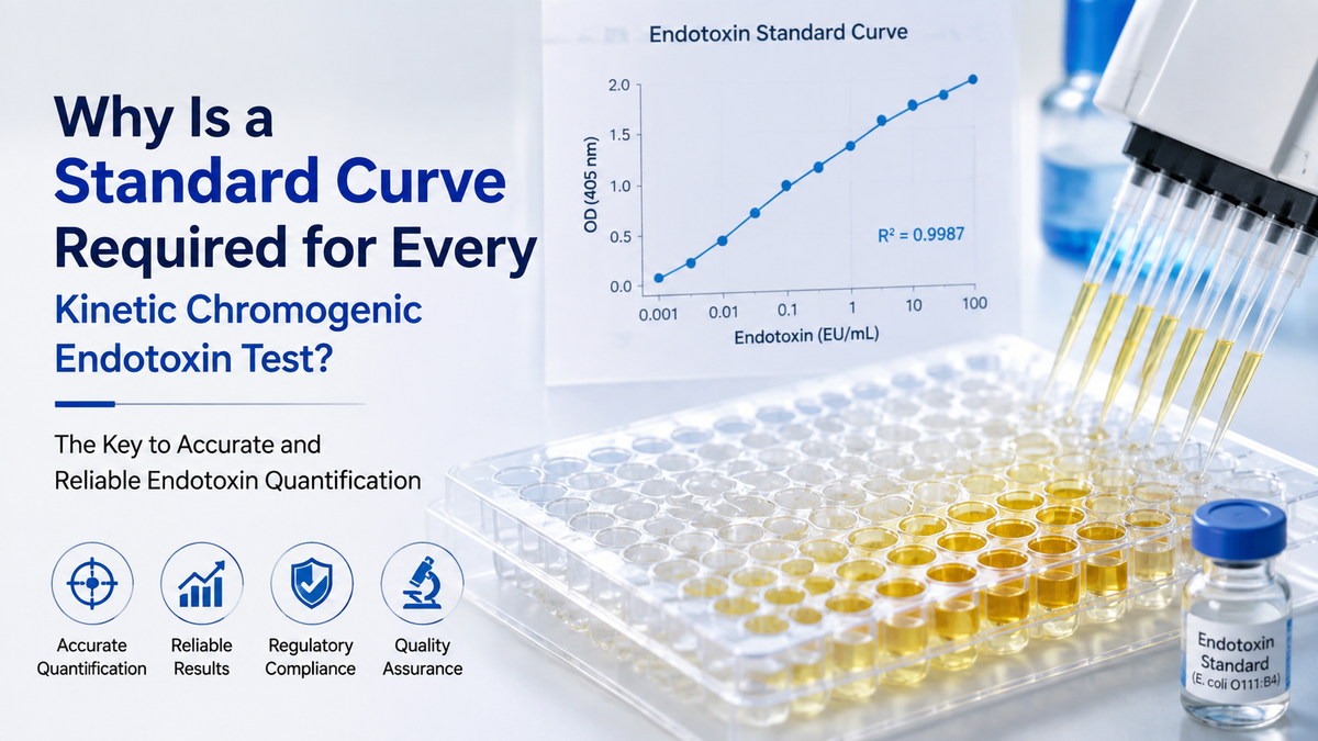 Why Is a Standard Curve Required for Every Kinetic Chromogenic Endotoxin Test?