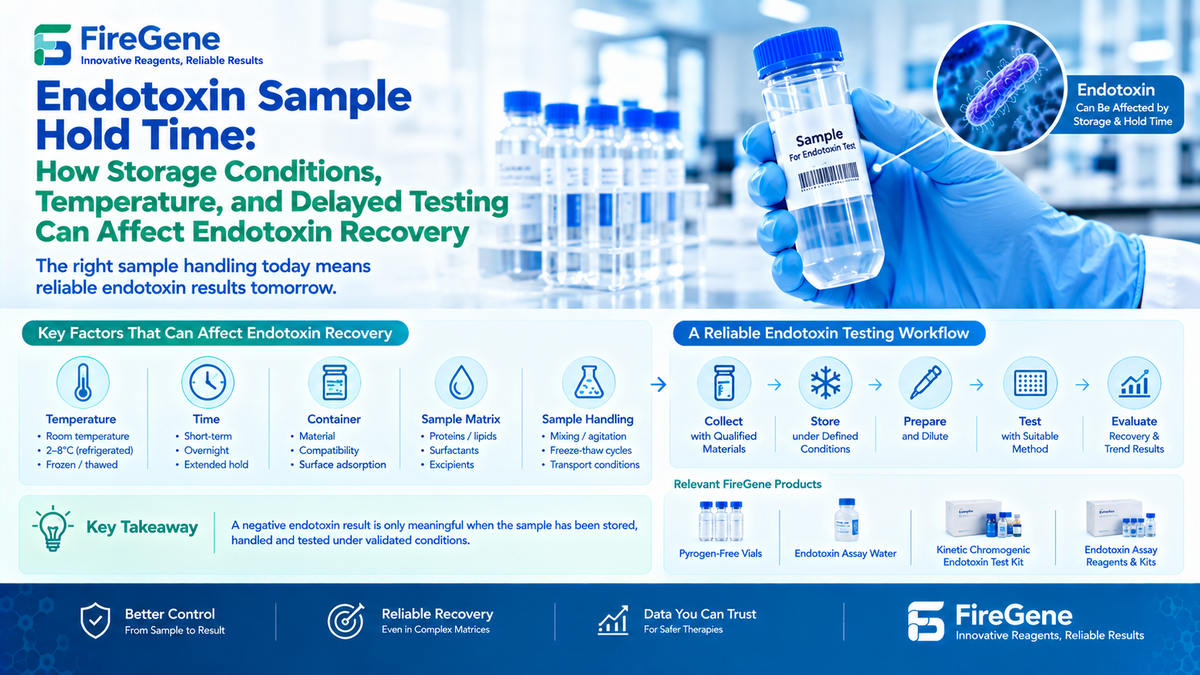 Endotoxin Sample Hold Time: How Storage Conditions, Temperature, and Delayed Testing Can Affect Endotoxin Recovery