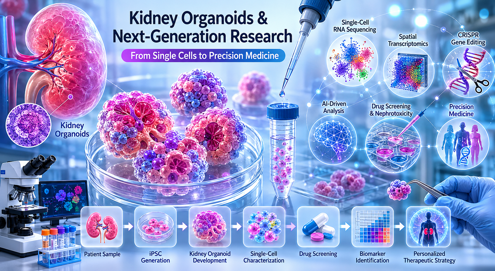 Kidney Organoids and Precision Medicine: Preparing High-Quality Single Cells for Next-Generation Research
