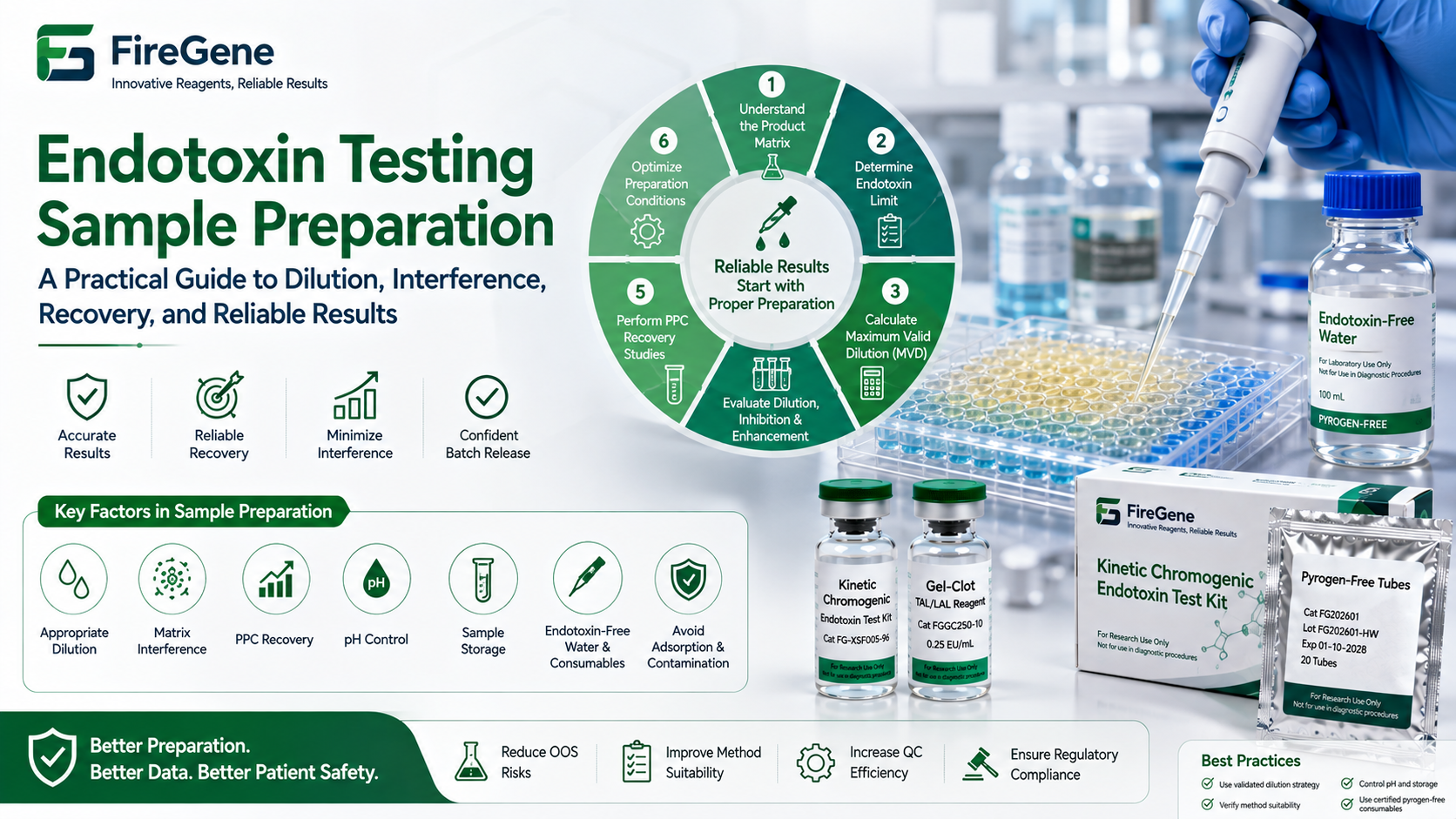 Endotoxin Testing Sample Preparation: A Practical Guide to Dilution, Interference, Recovery, and Reliable Results