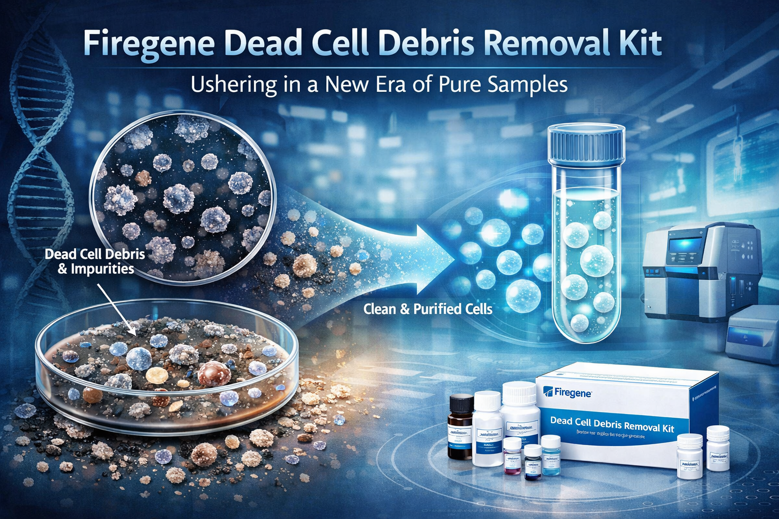 Firegene Dead Cell Debris Removal Kit: Ushering in a New Era of Pure Samples