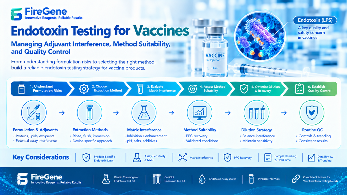 Endotoxin Testing for Vaccines: Managing Adjuvant Interference, Method Suitability, and Quality Control