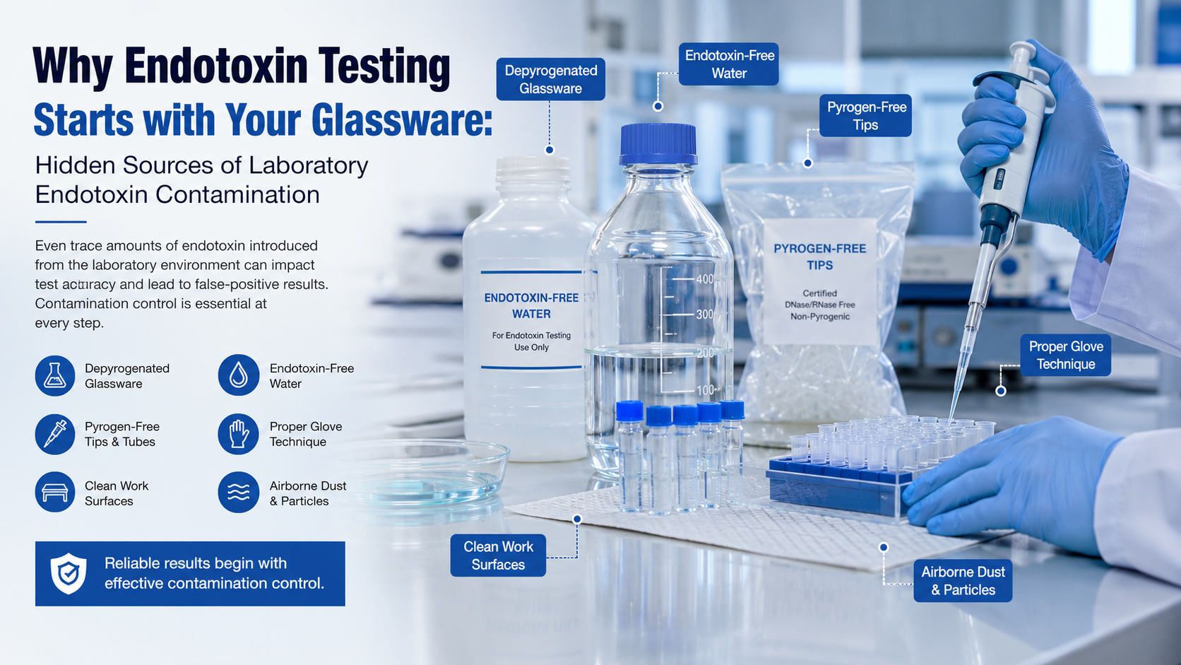 Why Endotoxin Testing Starts with Your Glassware: Hidden Sources of Laboratory Endotoxin Contamination