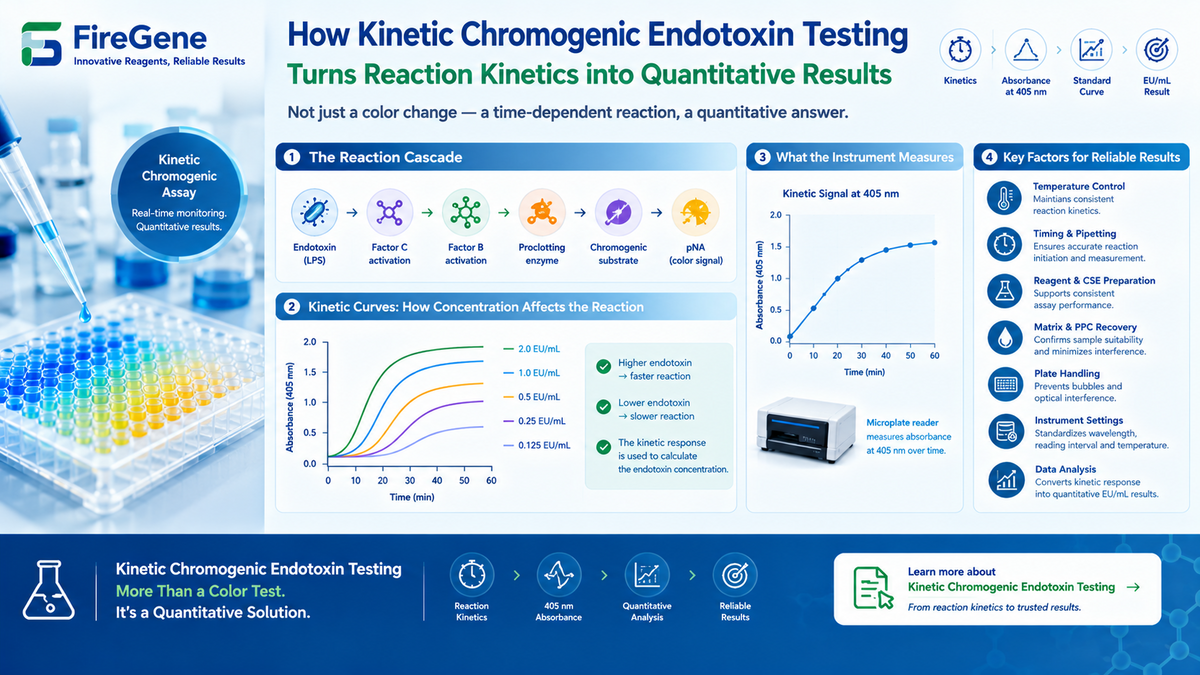 How Kinetic Chromogenic Endotoxin Testing Turns Reaction Kinetics into Quantitative Results