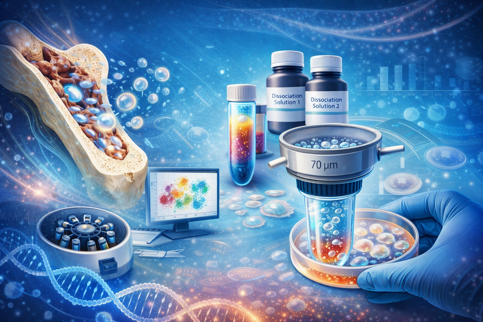 Firegene Bone Tissue Dissociation Kit Breaks Through Bottlenecks in Bone Tissue Research