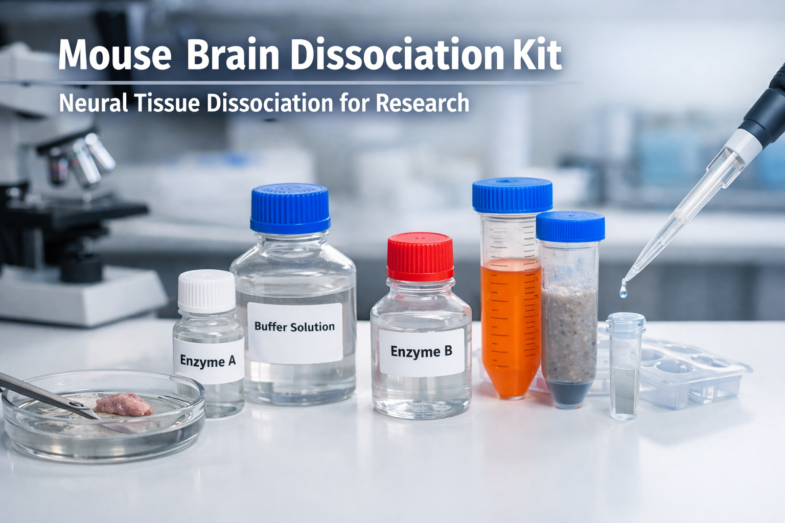 Mouse Brain Dissociation Kit Supplier | High-Quality Neural Tissue Dissociation for Research & Purchase