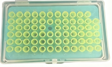 FireGene sterile graduated boxed pipette tips 96 tips per box PP DNase RNase free